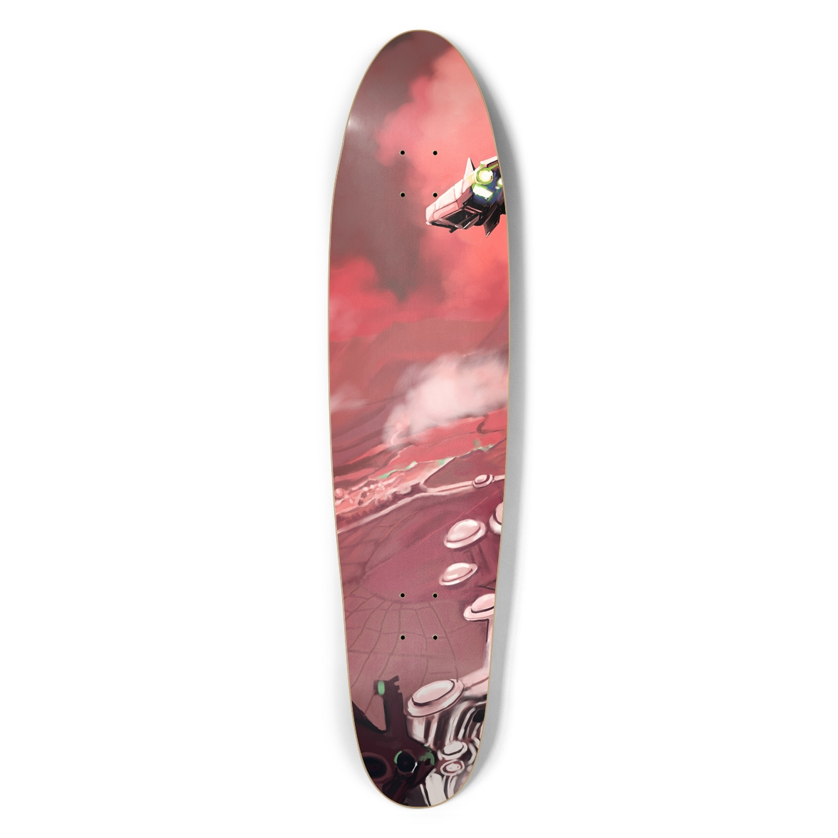 Colony Red Longboard